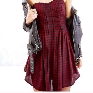 Kimchi blue strapless dress from urban outfitters